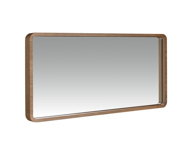 ANGEL CERDA Espejo pared rectangular nogal Nogal