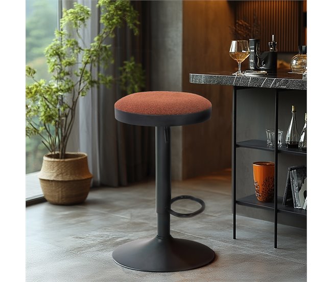 Taburete ajustable FINN Terracota