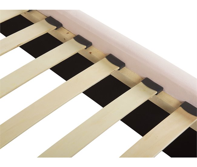 Beliani Cama con banco de almacenaje Terciopelo NOYERS 210x247 Gris