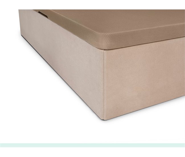 Canapé abatible color beige MONET SOMNALIS 