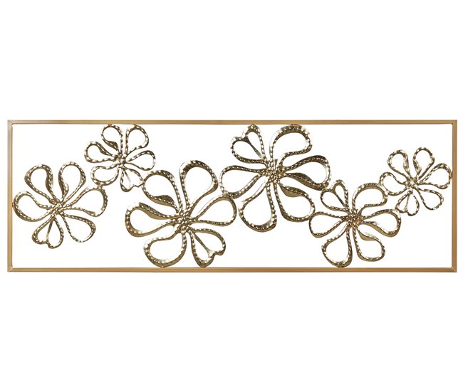 Beliani Decoración de pared CERIUM Dorado
