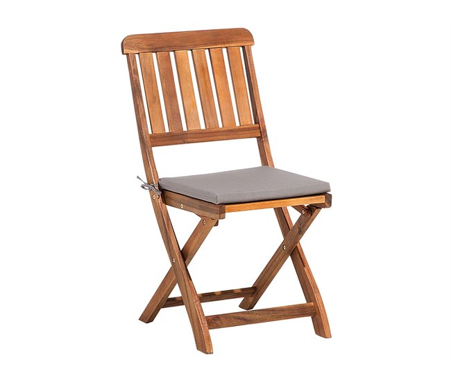Beliani Conjunto de comedor CENTO Marron
