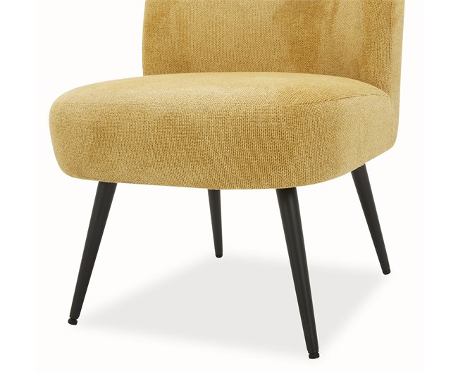 Sillón decorativo KITTY Amarillo