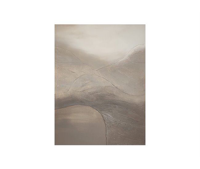 Pintura original ONDA DEGRADADO MARRÓN marca MARCOMUEBLE  Marron