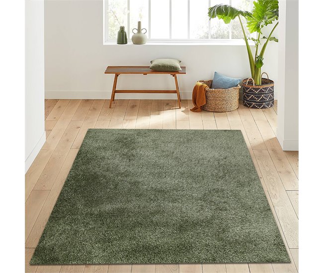 Alfombra ARIA 60x110cm color verde Verde