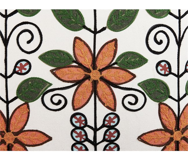 Beliani Cojín decorativo VELLORE Multicolor