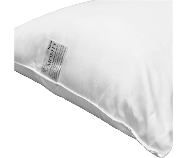 Almohada Nova Moshy Fibra 100% Poliéster 150x35 Blanco