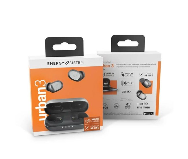Auriculares in Ear Bluetooth Urban 3 Negro