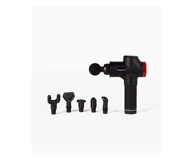 Pistola de masaje muscular - BOOMFIT Negro