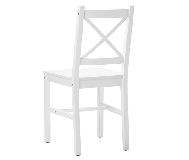 Silla de cocina VALERY Blanco