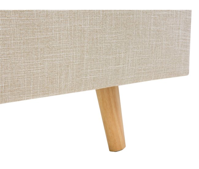 Beliani Cama Poliéster RENNES 151x220 Beige