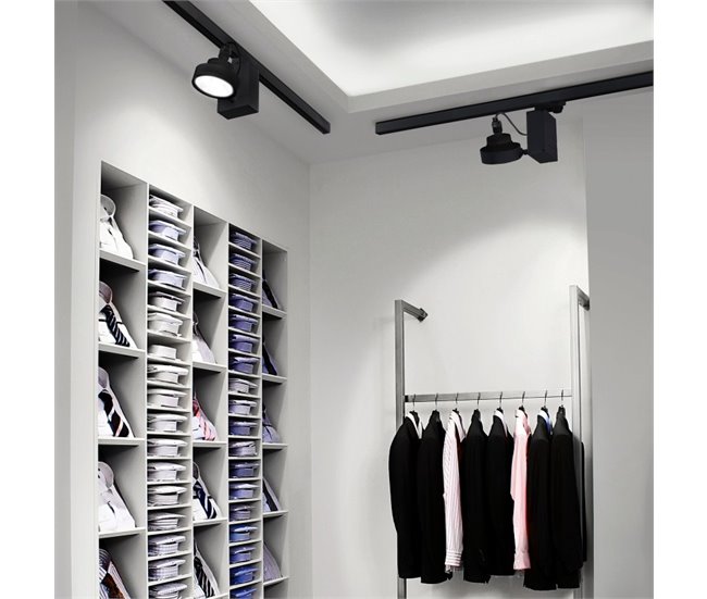 Forlight Proyector Ip20 Key Model Round Gu10 15W Blanco