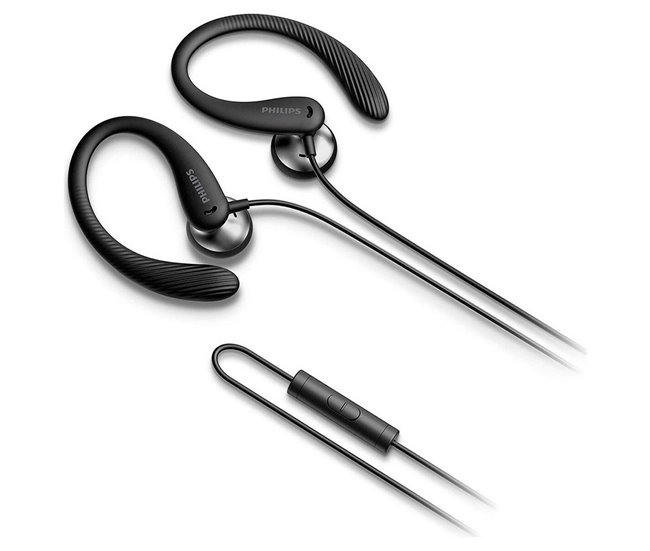 Auriculares deportivos Negro