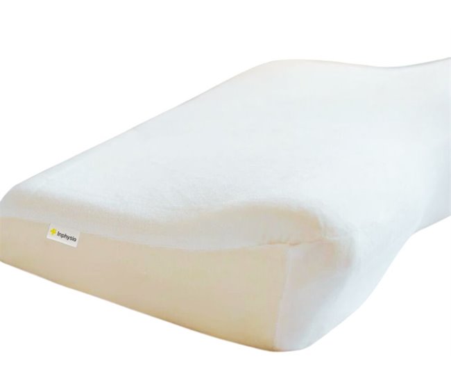Almohada Ergonómica y Cervical de Espuma con Memoria Confort Plus Crudo