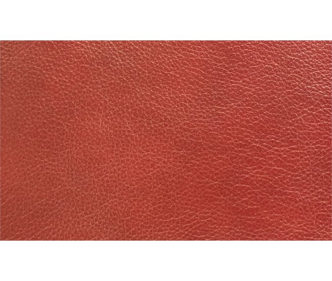 Chaise longue de piel HAWAI Rojo