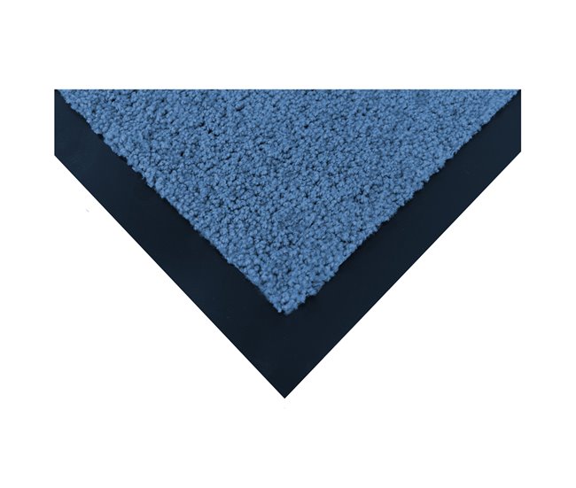 Acomoda Textil - Felpudo de Entrada Absorbente para Interior y Exterior 40x60 Azul
