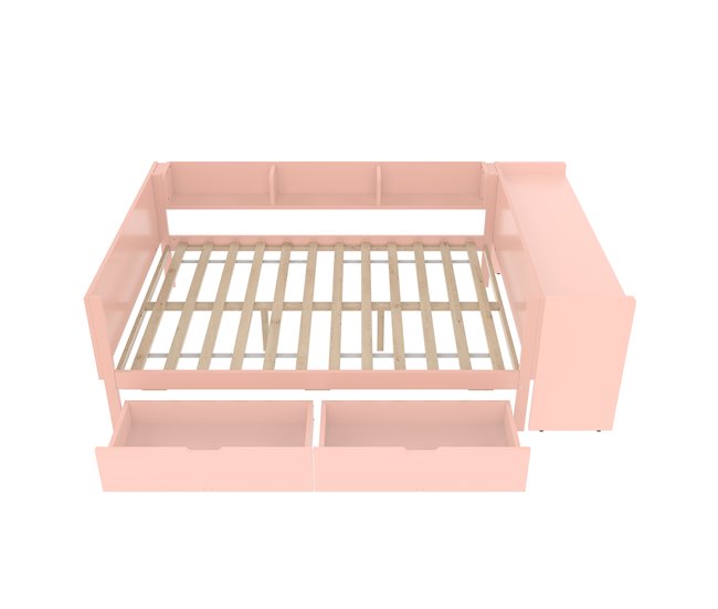 Camas nido 164x242 Rosa