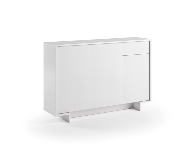 Aparador efecto madera 134 Blanco
