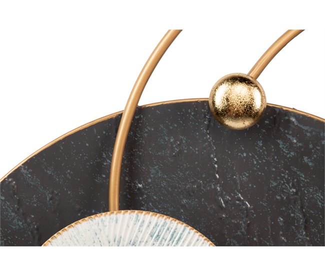 Adorno Metal Adda Home Azul