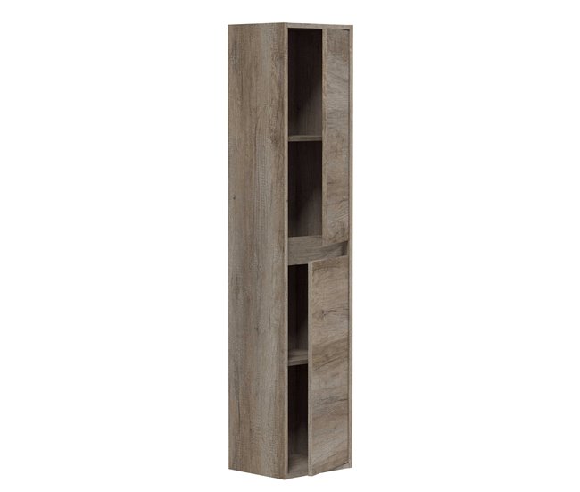 Armario baño Devin 2 puertas, Nordik, 140 cm Madera