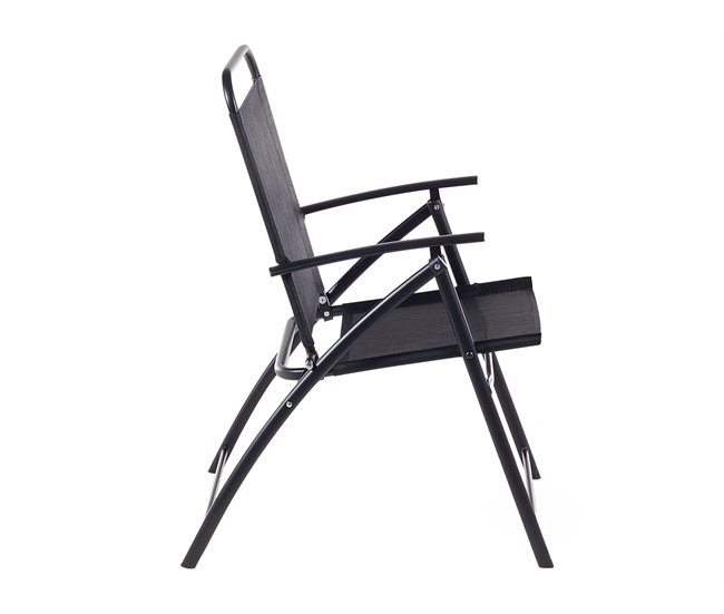 Beliani Conjunto de comedor LIVO Negro