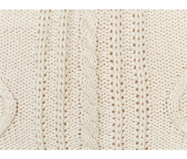 Beliani Cojín decorativo CAESIA 30x50 Beige