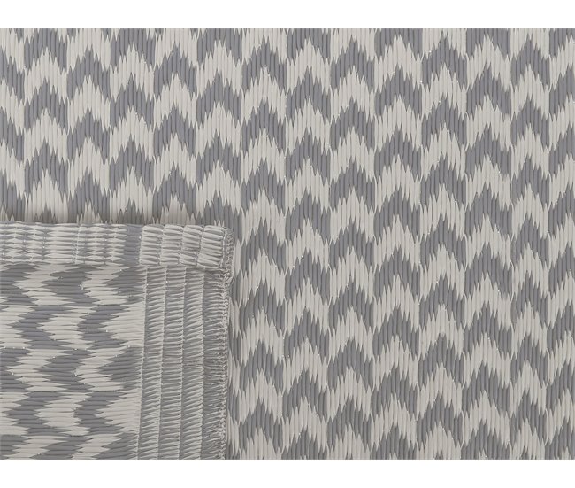 Beliani Alfombra de exterior MANGO 60x90 Azul Marino