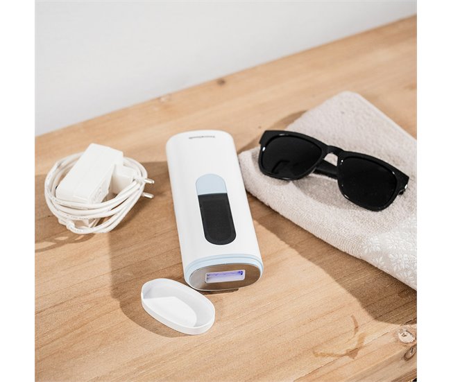 Depiladora de Luz Pulsada con Función Frío y Accesorios Blanco