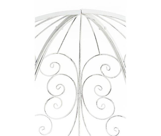 Arco flores - Rosie - Metal Blanco Veta