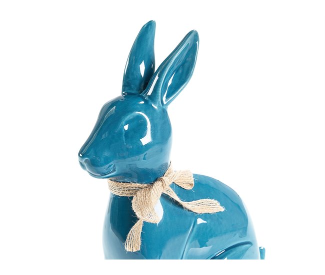 Beliani Figura decorativa JAMBLES Azul