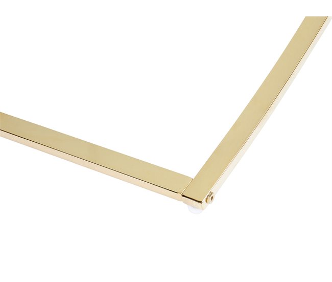 Beliani Mesa de centro RINGGOLD Dorado