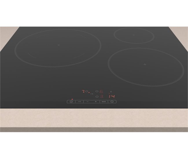 Placa de inducción BALAY 3EB865FR 3 zonas 60cm negro Negro