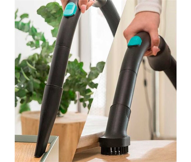 Aspirador trineo Conga Rockstar Multicyclonic Compact Cecotec Negro
