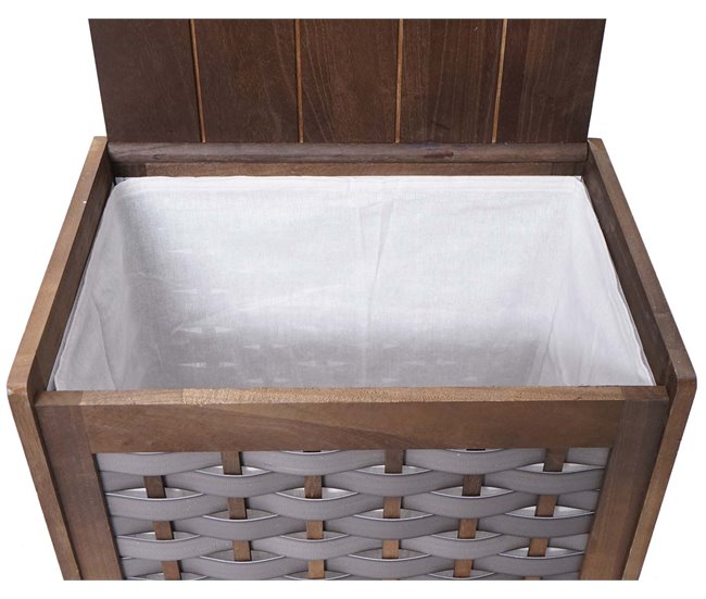 Cesto para la ropa sucia bolsa para la colada Marron Claro