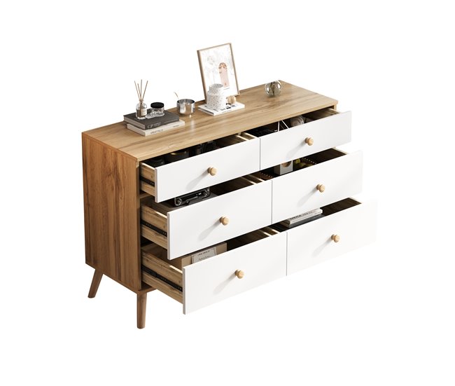 Aparadores Natural/ Blanco