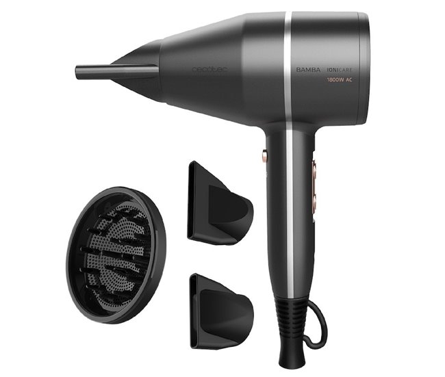 Secador IoniCare 5500 PowerStyle Cecotec Negro