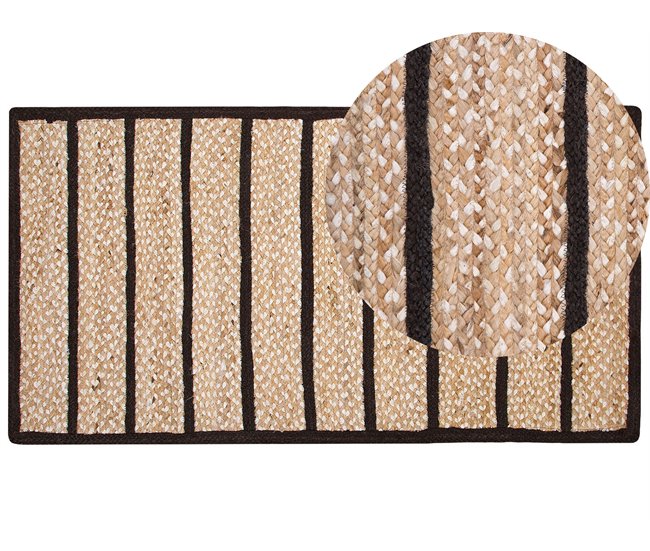 Beliani Alfombra de pelo corto KARADONA 80x150 Beige