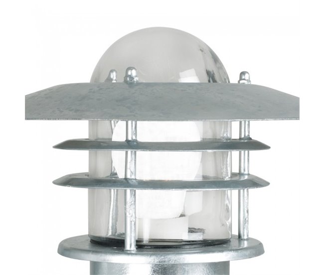 Aplique de exterior con sensor de movimiento Agger Nórdico Gris