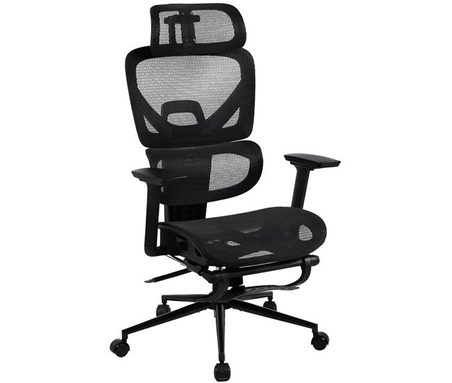 Silla de oficina - Beresford - Tela Negro