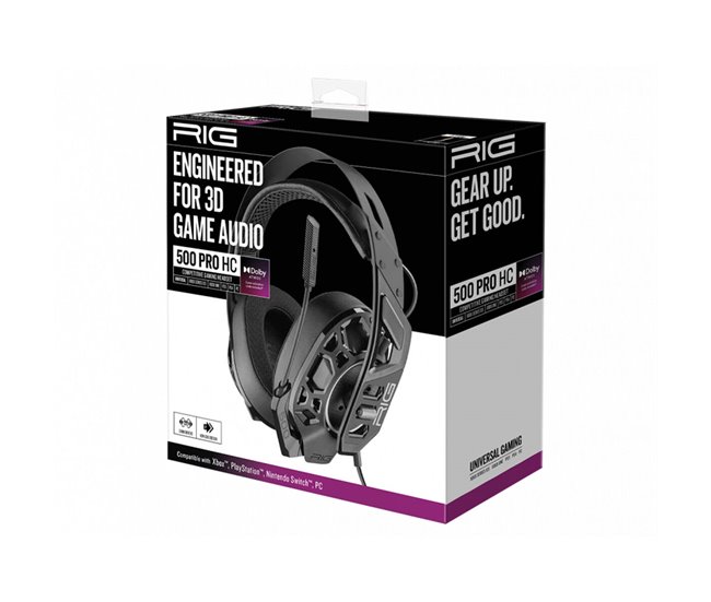 Auriculares con Micrófono Gaming RIG500PROHCG2 Negro