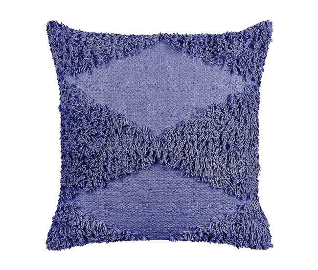 Beliani Cojín decorativo RHOEO 45x45 Azul
