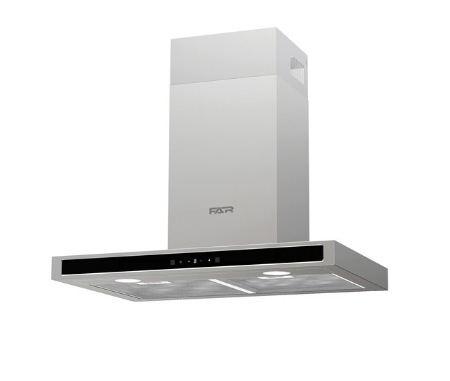 Campana decorativa T invertida FAR FA-EXTSS-2025 Inox