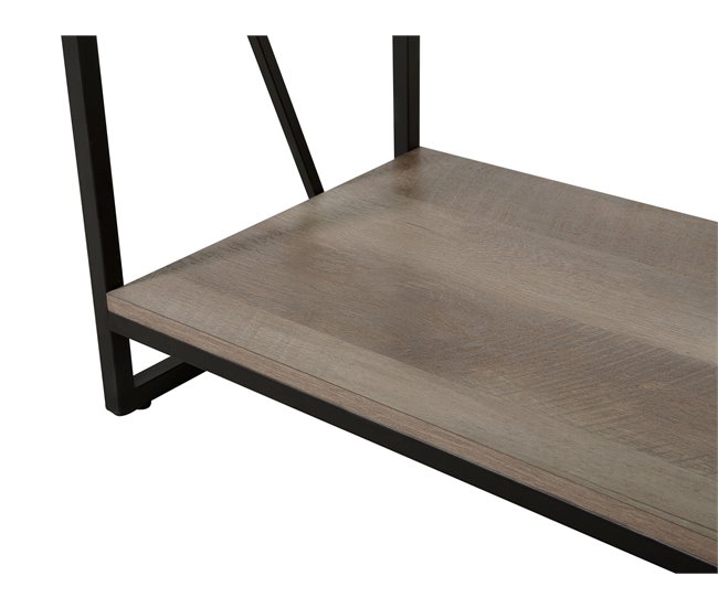 Beliani Librería FORRES Marron