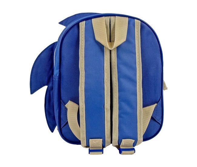 MOCHILA INFANTIL 3D APLICACIONES SONIC Multicolor