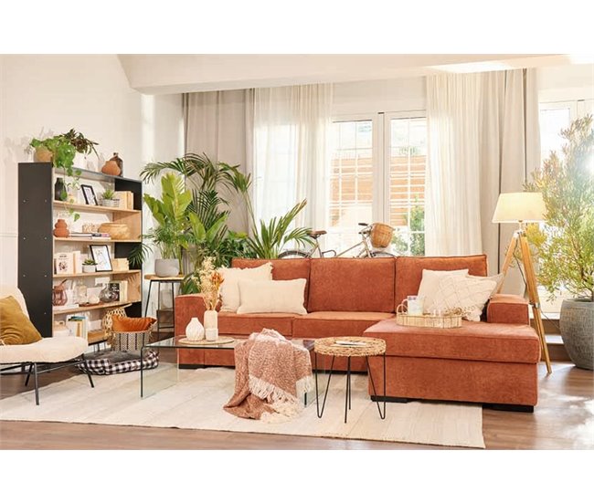 Chaise longue convertible en cama AZZURO Marron