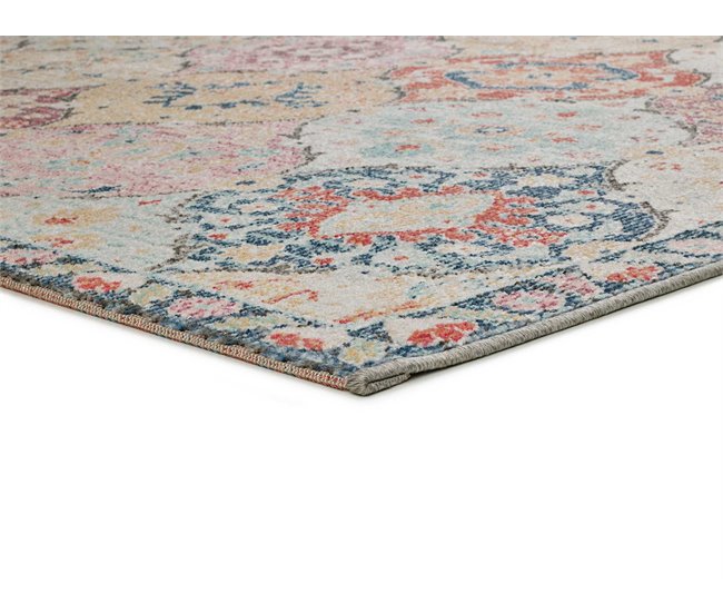 Alfombra de exterior/interior estilo vintage LUNA - ATTICGO 200x290 Multicolor