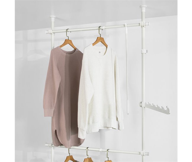 Perchero de Ropa Telescópico Altura Ajustable FRG109-HG SoBuy 