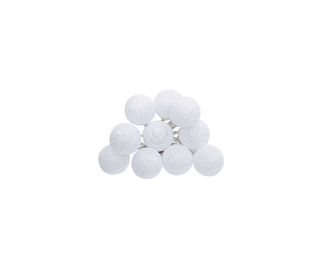 Guirnalda led Blanco