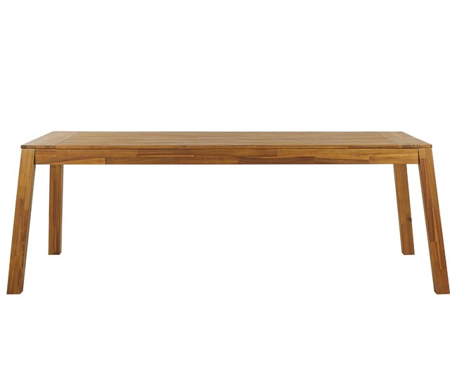 Beliani Conjunto de comedor LIVORNO Marron