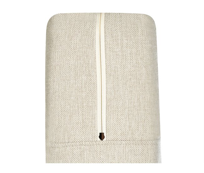 Beliani Cama continental con almacenaje Poliéster MINISTER 168x209 Beige